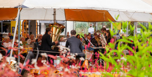 NJO Tubakwartet speelt in de Hortus Nijmegen