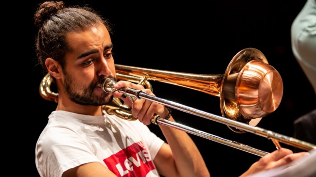 NJO 'Naar een nieuwe wereld' in Theater Orpheus Apeldoorn